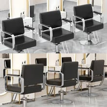 Veronica Faux Leather Salon Chair